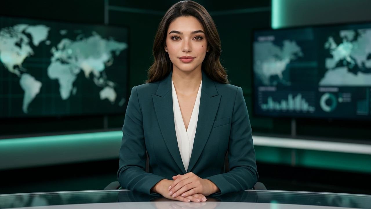 Lina Noa, AI in Life’s AI-generated news presenter